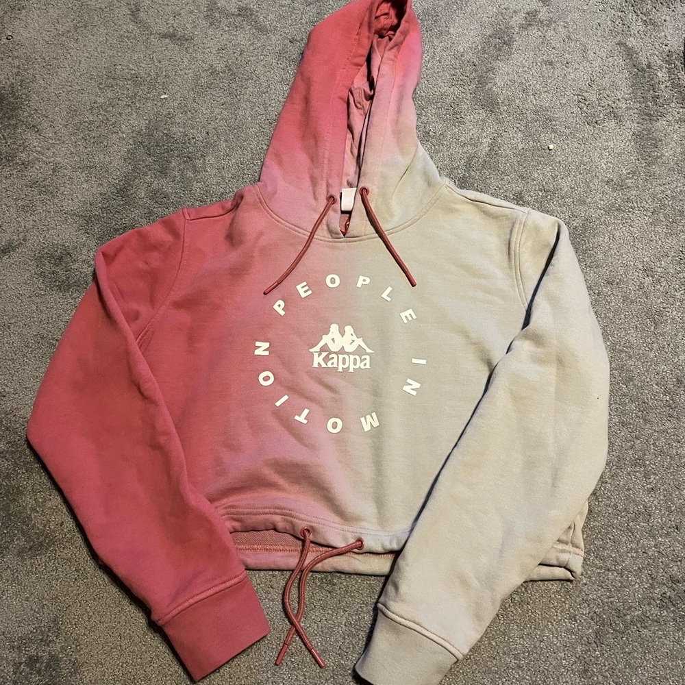 Women’s cropped “Kappa” hoodie